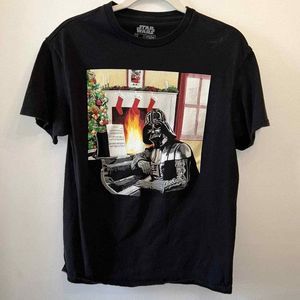 Darth Vadar Star Wars Christmas Funny T-shirt Size Medium